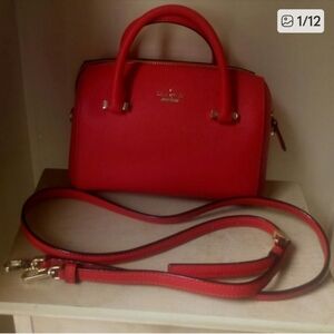 Kate Spade Red Crossbody Bag